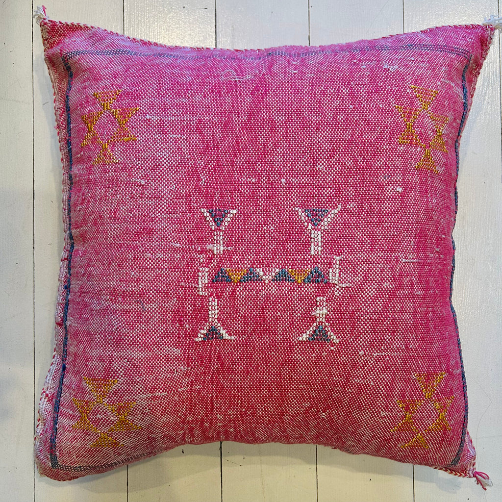 Cactus Silk Cushion (Pink Jubilee)