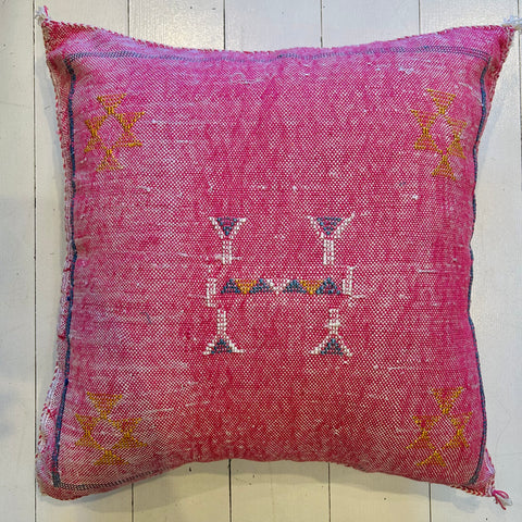 Cactus Silk Cushion (Pink Jubilee)