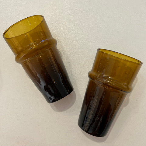 Beldi Glassware - Amber - Mashi Moosh