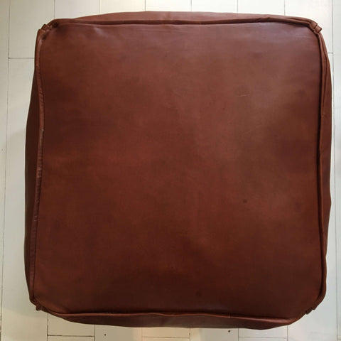 Square Pouffe - Nutmeg Pouffe - Mashi Moosh