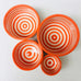 Fassi Bowl - Tangerine Stripes Bowl - Mashi Moosh
