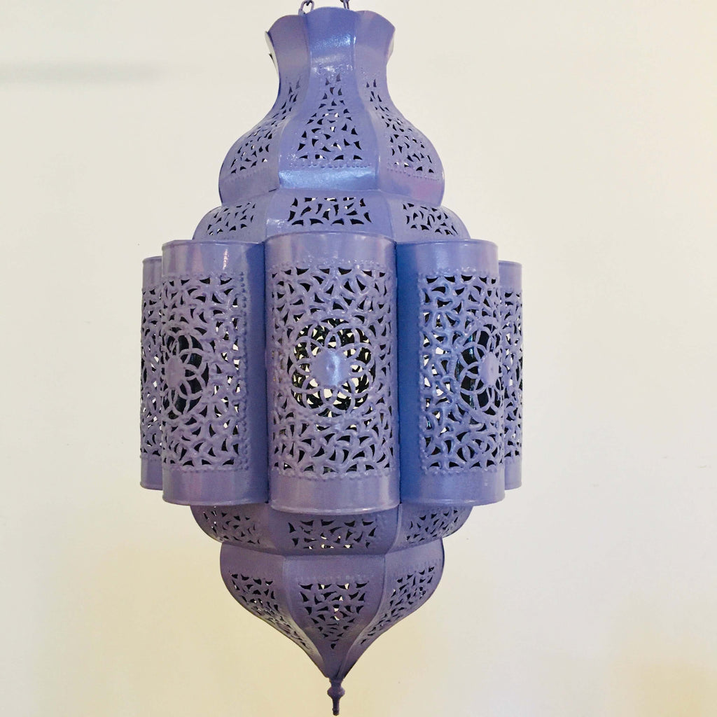Marrakech Palatial Lantern (Iris) - Mashi Moosh