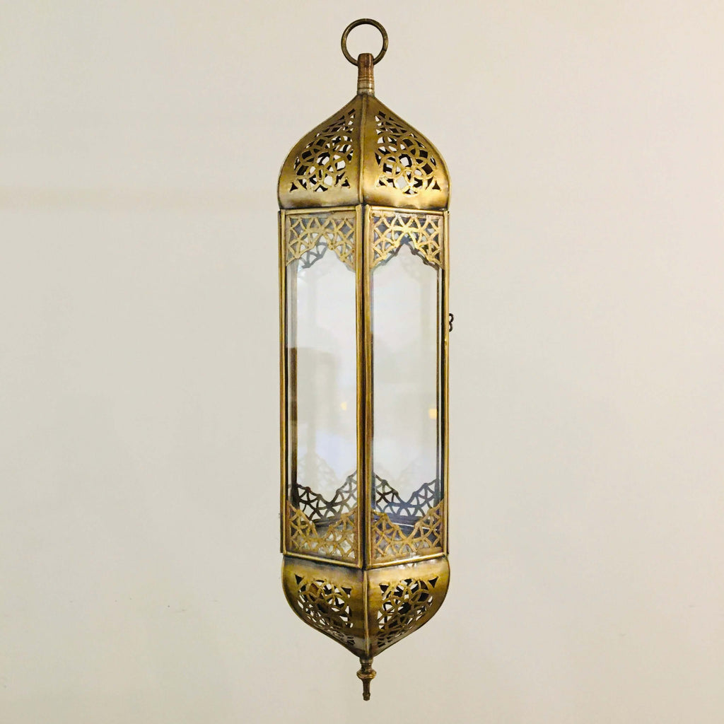 Marrakech Lantern - Hexagon (Clear) - Mashi Moosh
