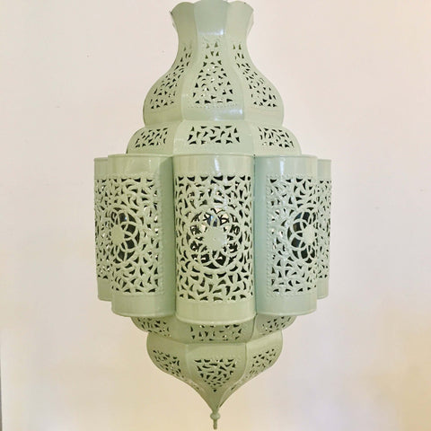 Marrakech Palatial Lantern (Sage) - Mashi Moosh