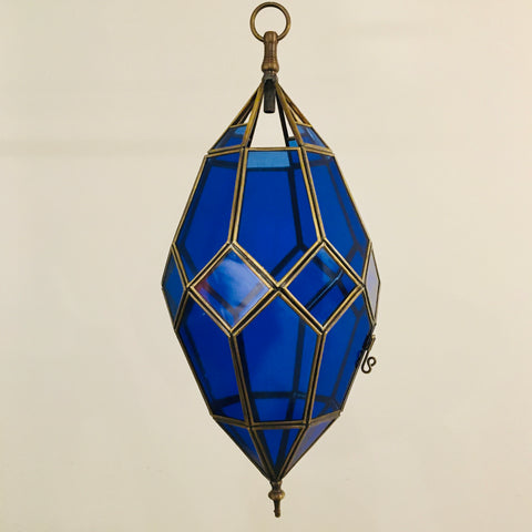 Marrakech Lantern - Octagon (Blue) - Mashi Moosh