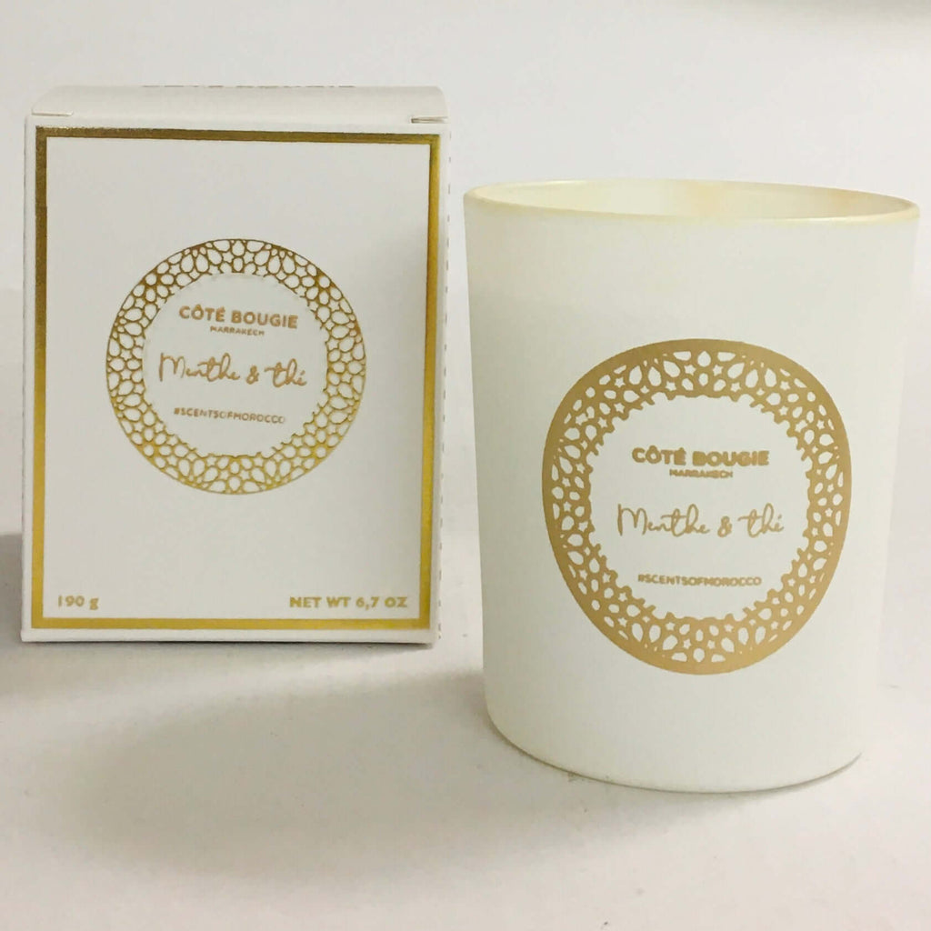Candle - Scents of Morocco (Mint Tea) Candle - Mashi Moosh