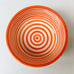 Fassi Serving Bowl - Tangerine Stripes Bowl - Mashi Moosh