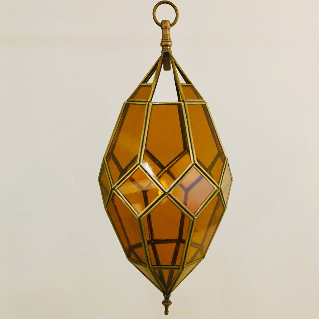 Marrakech Lantern - Octagon (Amber) - Mashi Moosh