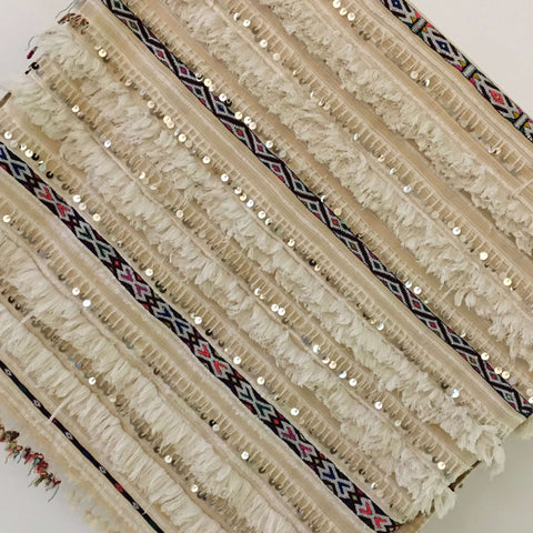 Vintage Handira (Wedding Blanket) Blanket - Mashi Moosh