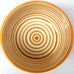 Fassi Serving Bowl - Saffron Stripes Bowl - Mashi Moosh