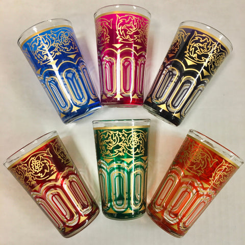 Mint Tea Glass Set (Traditional - Small) Glasses - Mashi Moosh
